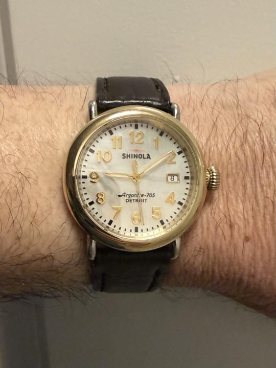Almost white dial Wednesday on Day 8 of 30 Challenge 