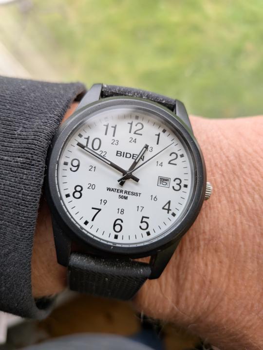 30 day challenge White dial Wednesday 