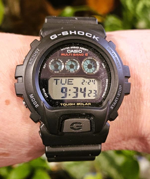 Too Watch Tuesday — Casio G-Shock Model GW6900-1