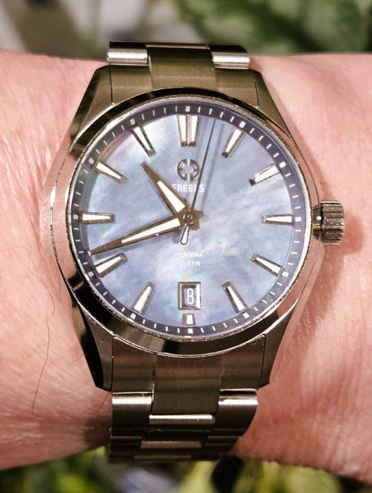 Blue Monday — Erebus Ascent Automatic Blue MOP 
