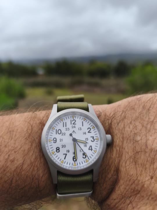 White dial Wednesday 