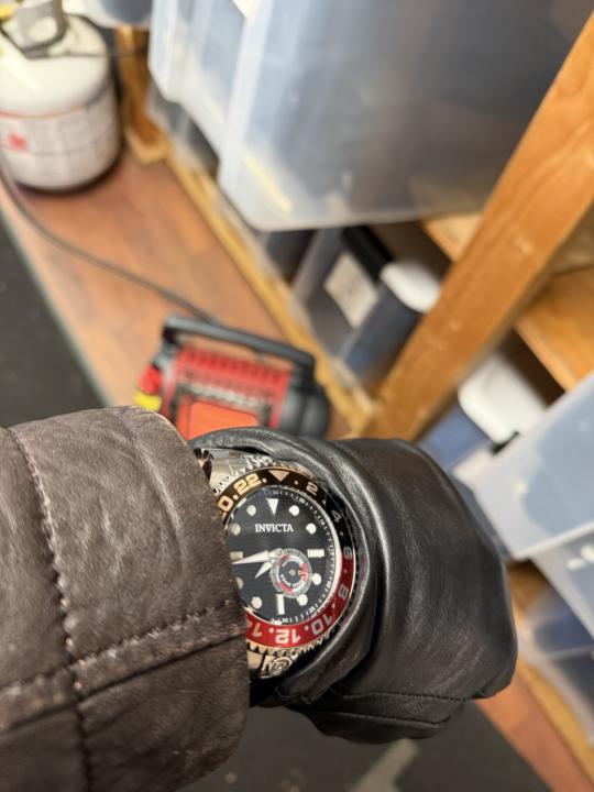 When Temps take a dive…. You wear a diver