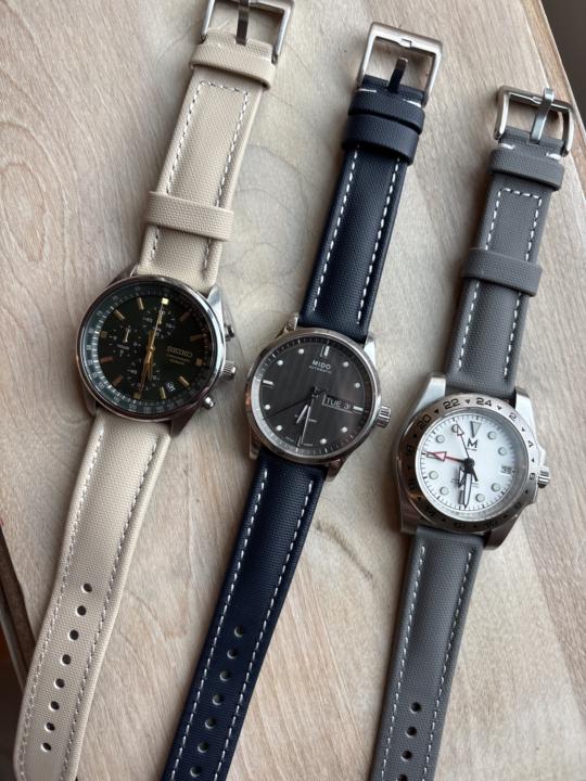New straps