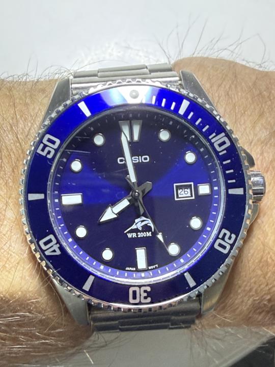 Blue dial Monday