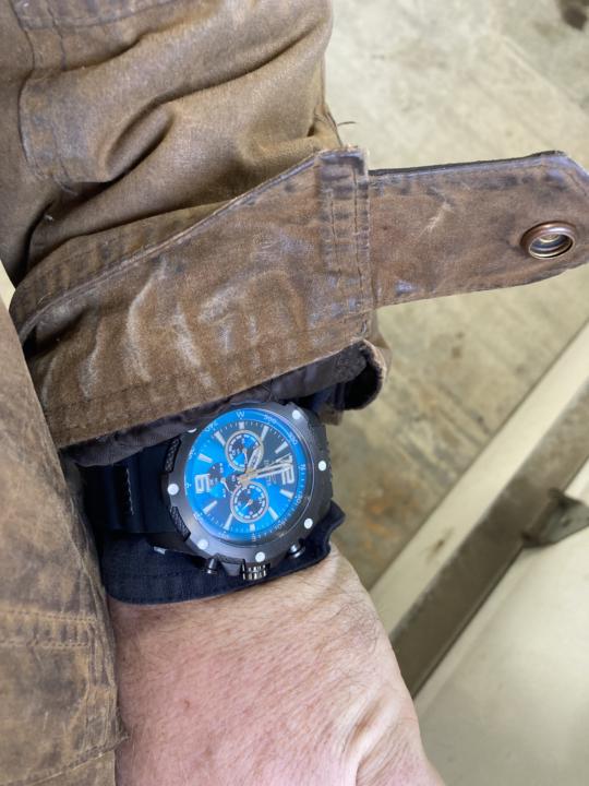 Guess I’ll follow suit blue dial monday