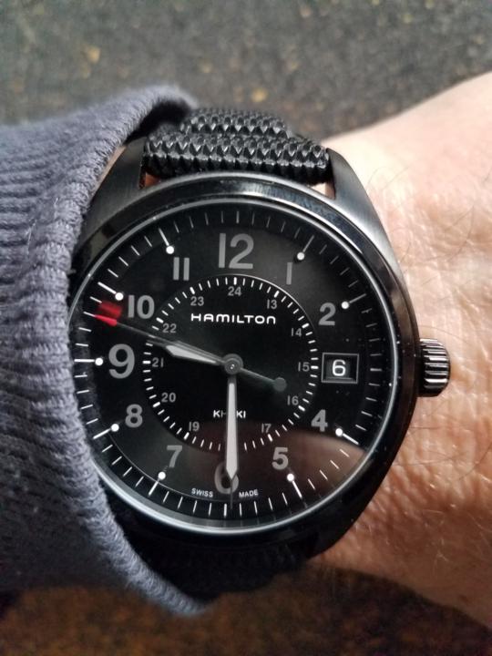 WOTD - Hamilton Khaki Field Stealth