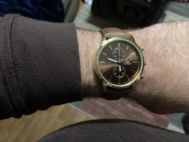 Brown watch again