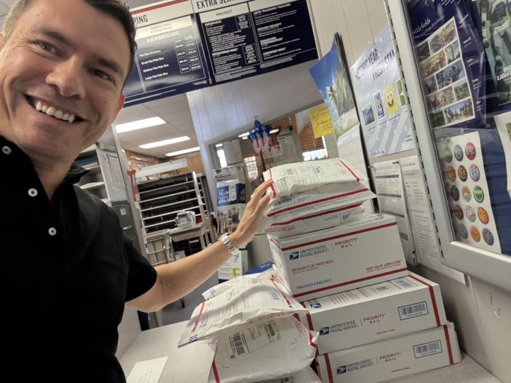 30+ Packages Sent Out Today!