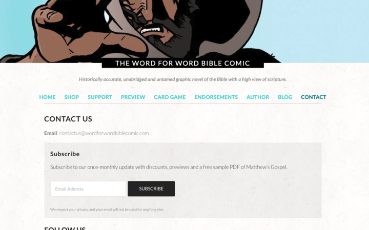 Subscribe to our monthly newsletter