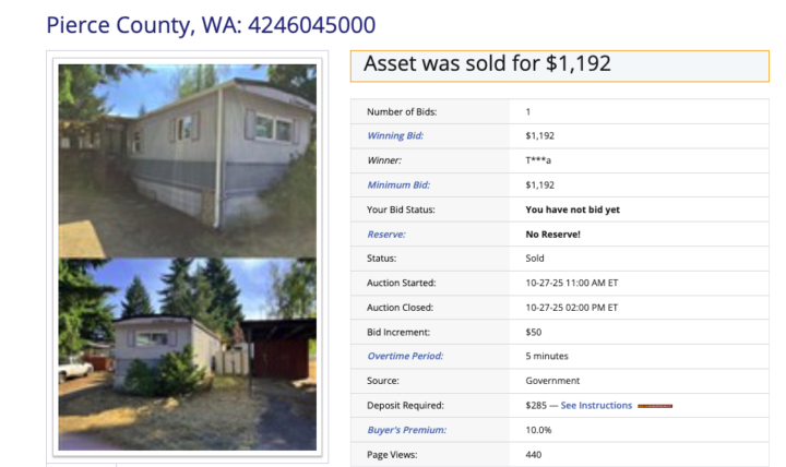 Year-End Tax Sale Opportunities: Land & Mobile Homes Starting Under $1,200! 🏡