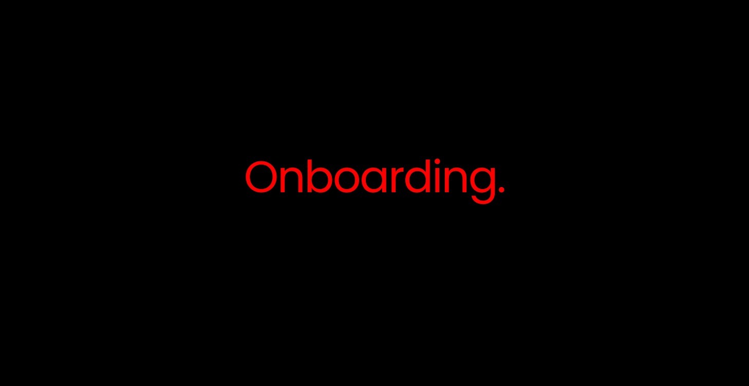 Onboarding