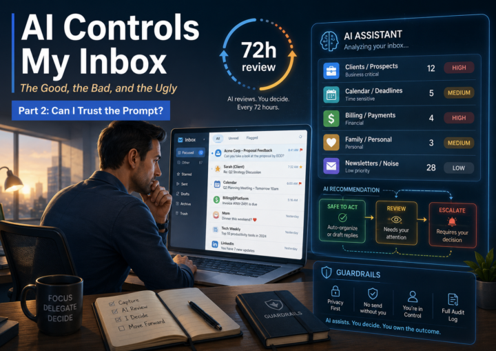 📬 AI Controls My Inbox: Feeling Nervous on Day 1