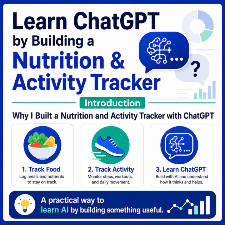 🍽️ Learn ChatGPT by Building a Nutrition and Activity Tracker