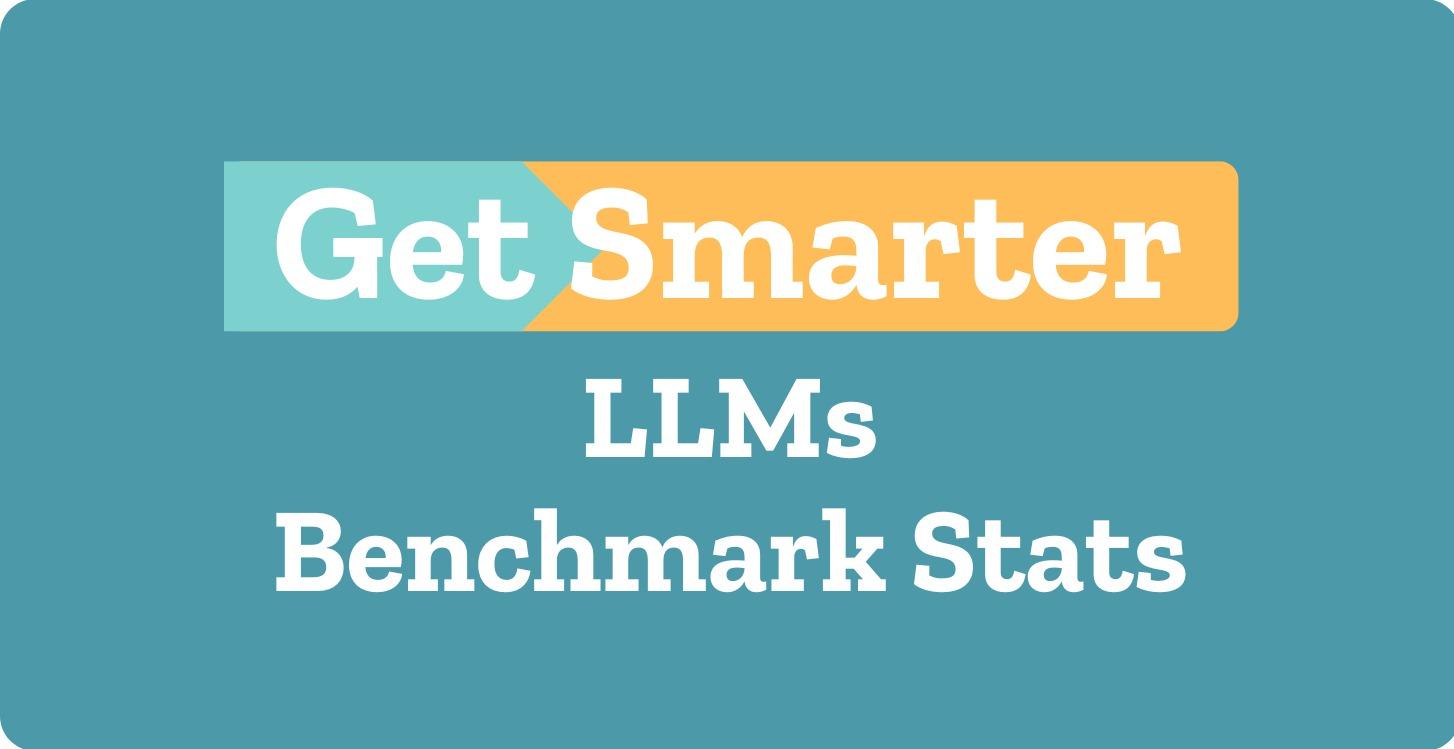 LLMs - Benchmark Stats Made Easy