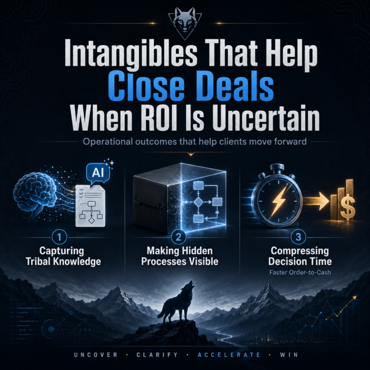 🐺 Intangibles That Help Close Deals When ROI Is Uncertain