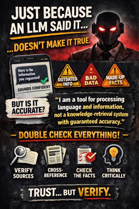 When an LLM Sounds Confident and Is Wrong