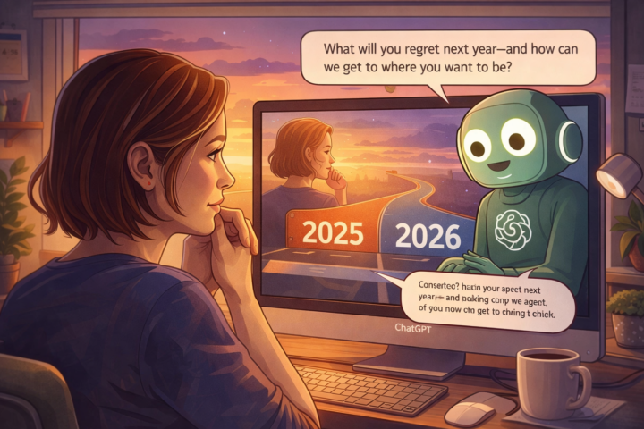 🧠 I tried the “What will I regret in 12 months?” AI exercise — and… yeah. Wow.