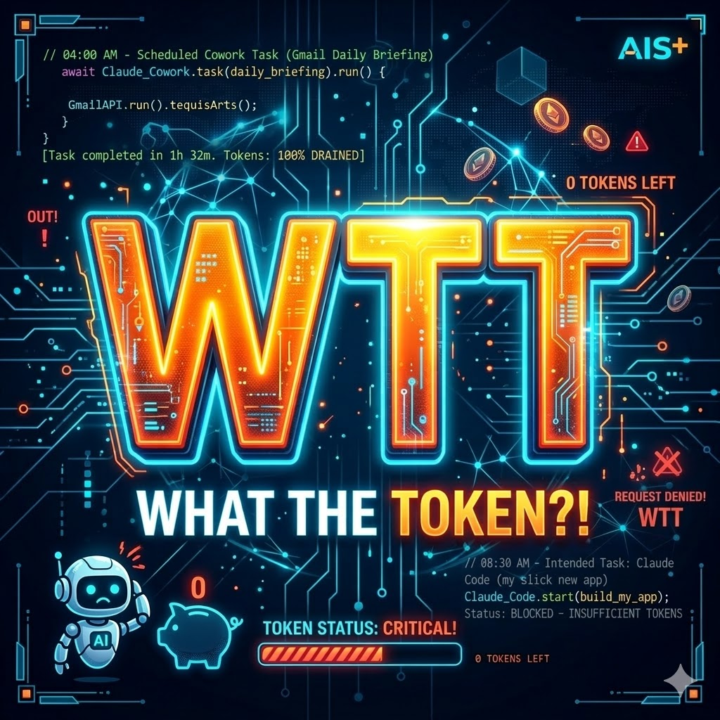 🪙 #WTT: When Claude Cowork Wakes Up Drinks Your Tokens (like Coffee)