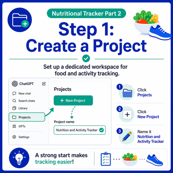 📊 Nutrition Tracker Part 2: Teaching ChatGPT Context Using Project Instructions