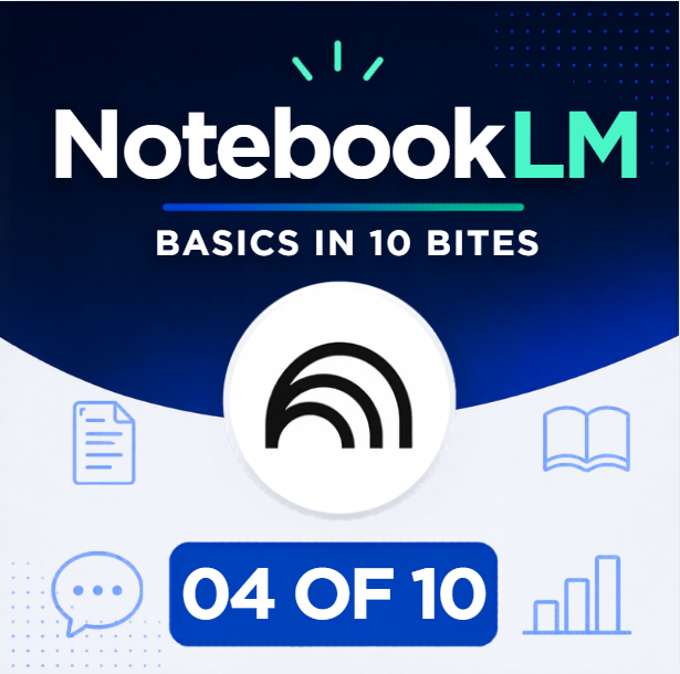 NotebookLM in 10 Bites: Studio Panel (4/10)