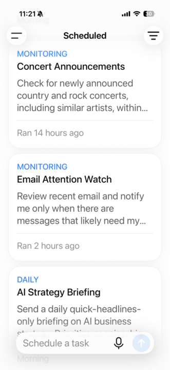 📦 Out of The Box in 30: ChatGPT Scheduled Tasks