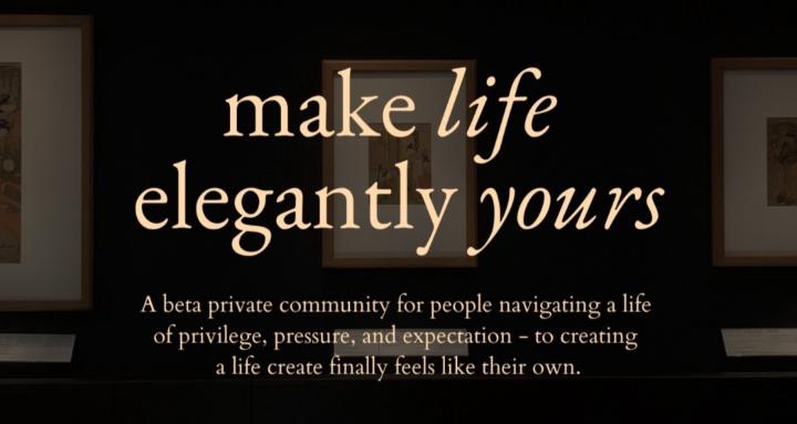 Make Life Elegantly Yours