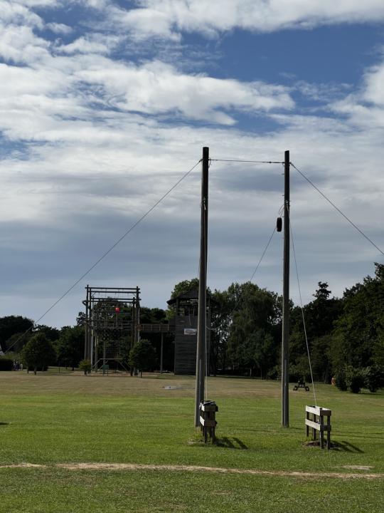 High ropes / zip wire etc 