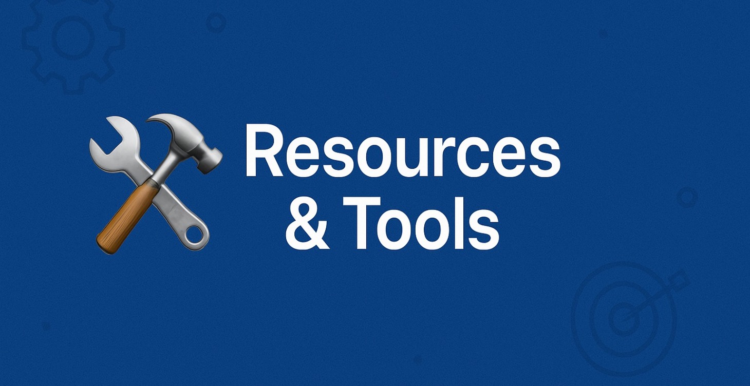 Resources & Tools