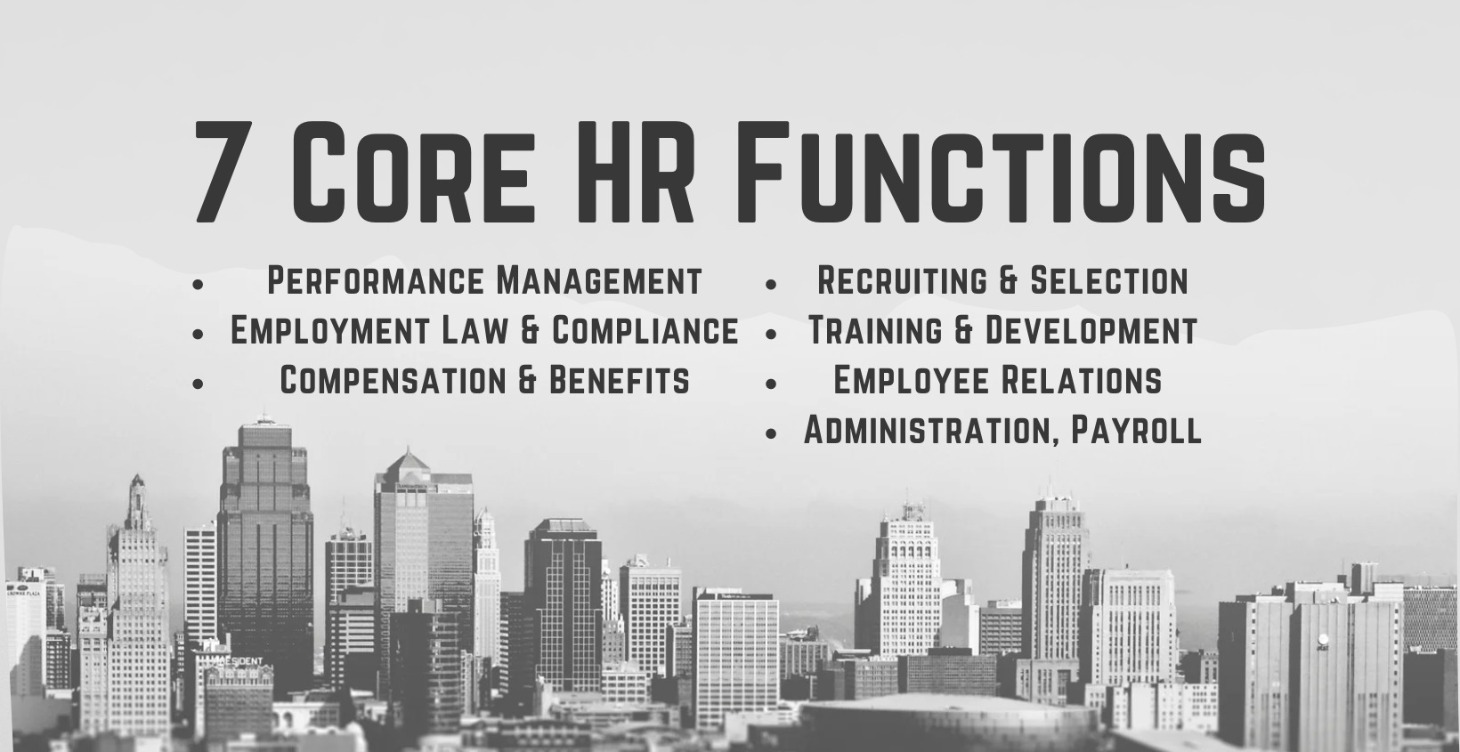 7 Core HR Functions Overview