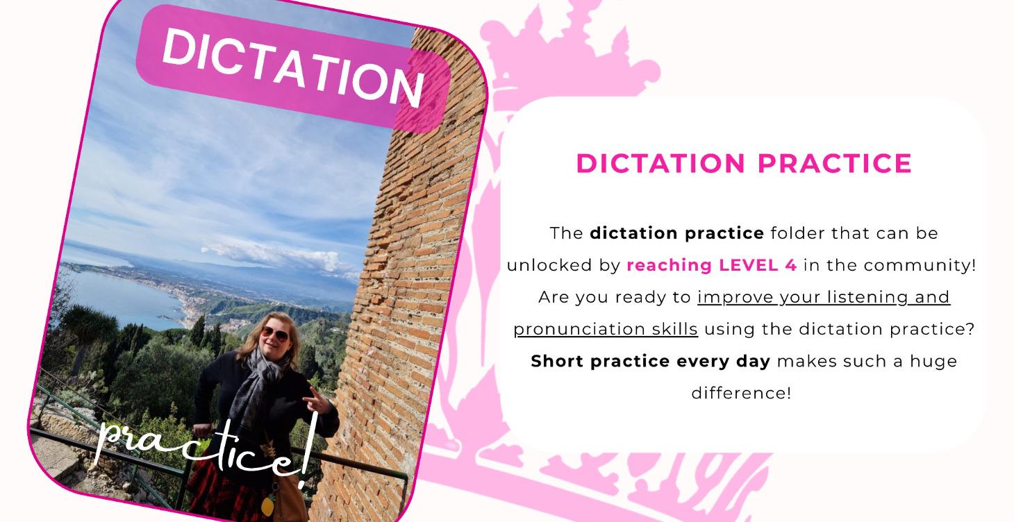 🎧 DICTATION PRACTICE 🎧