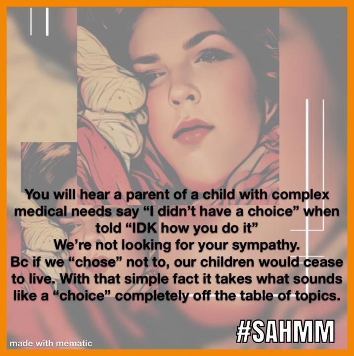 Being a SAHMM is not a choice. 