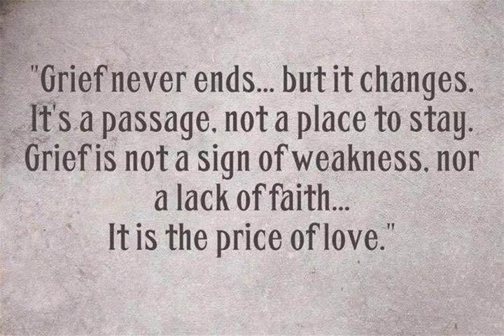 Grief Never Ends
