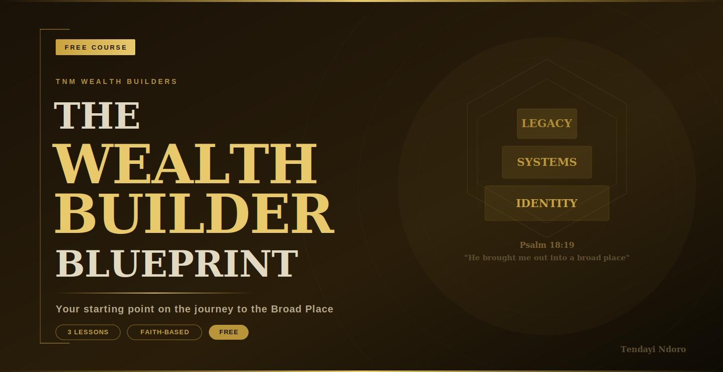 The Wealth Builder Blueprint