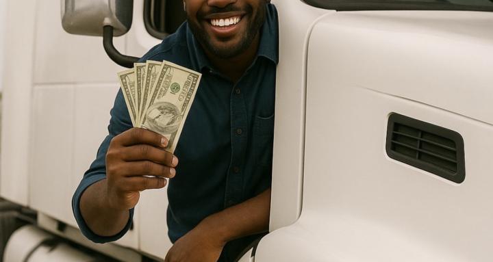 THE MILLION DOLLAR TRUCKER