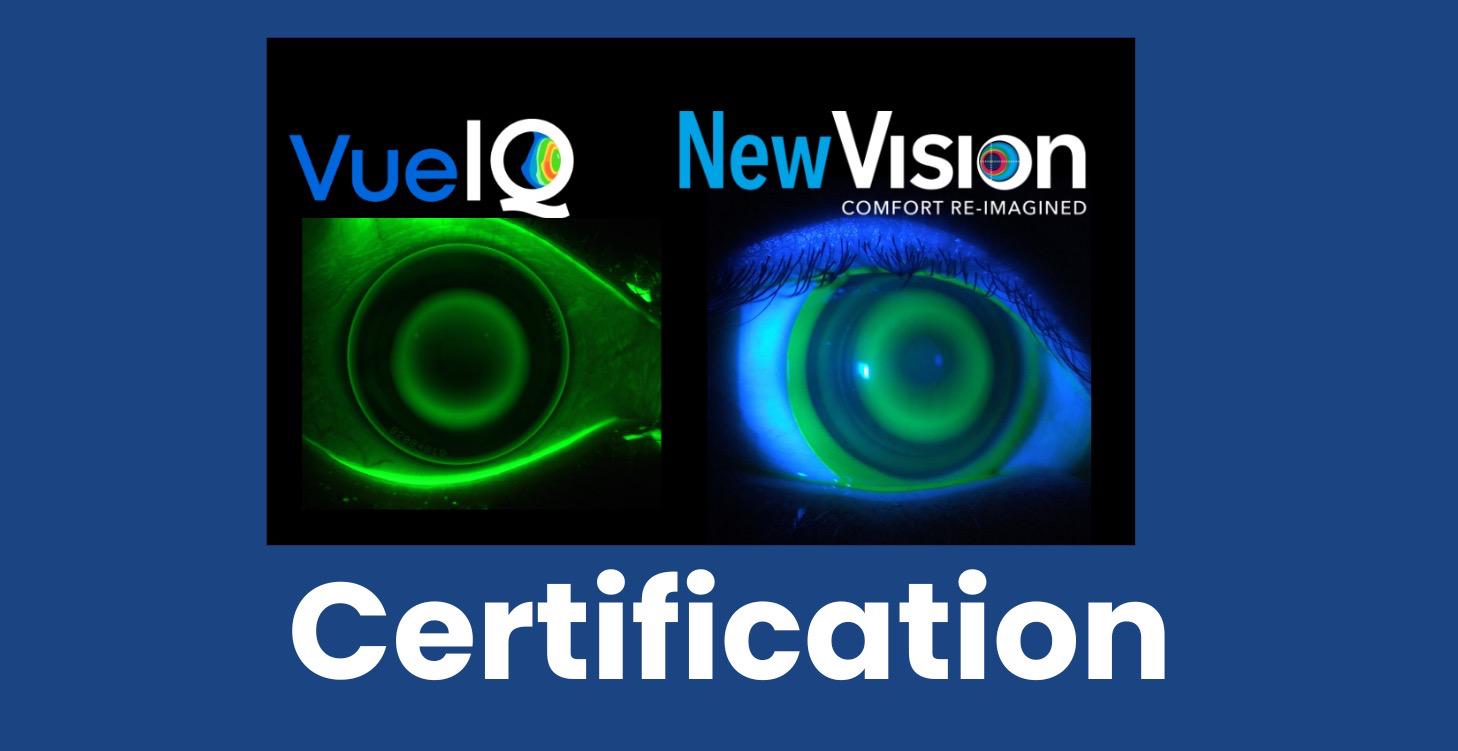 NewVision and VueIQ Certification