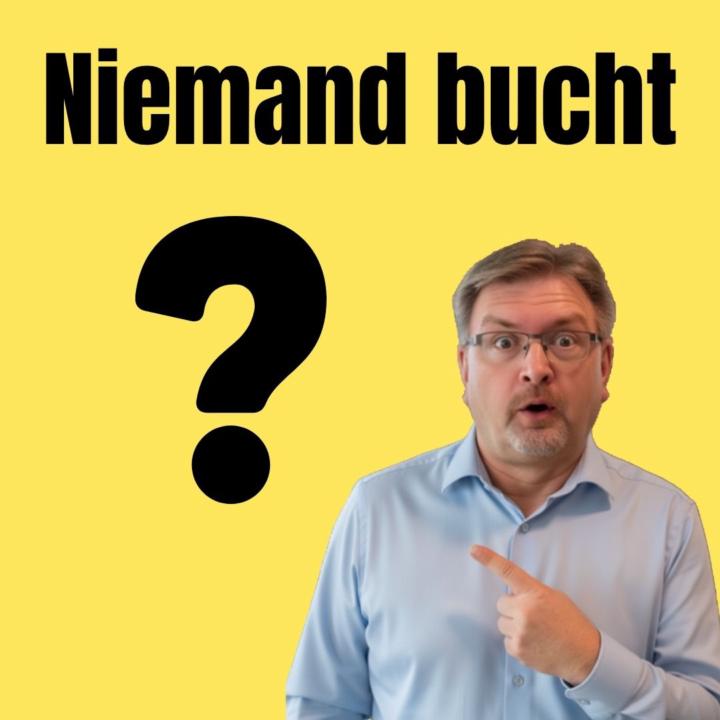 ❌ Niemand bucht ein Fragezeichen