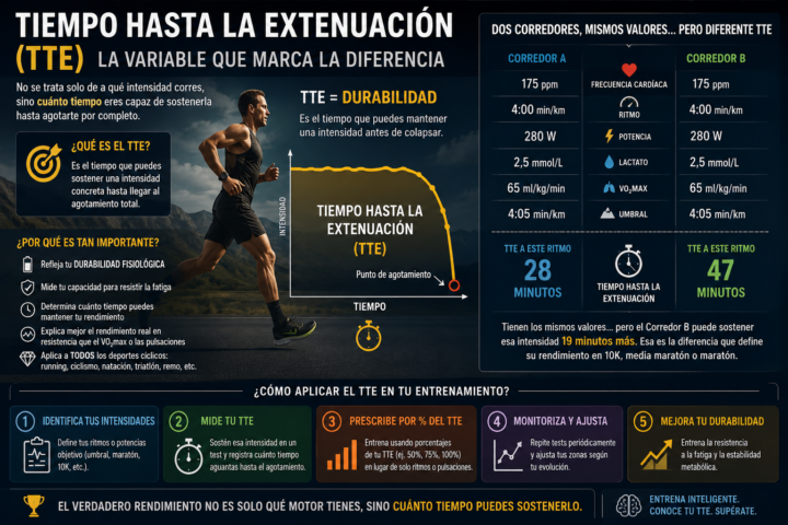 TTE (Time to Exhaustion): LA VARIABLE QUE NINGÚN ENTRENADOR ESTÁ UTILIZANDO, Y VOSOTROS SÍ VAIS A UTILIZAR