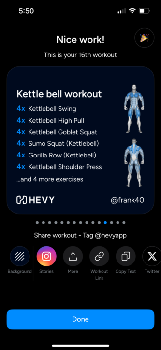 Kettle bell Thursday! 