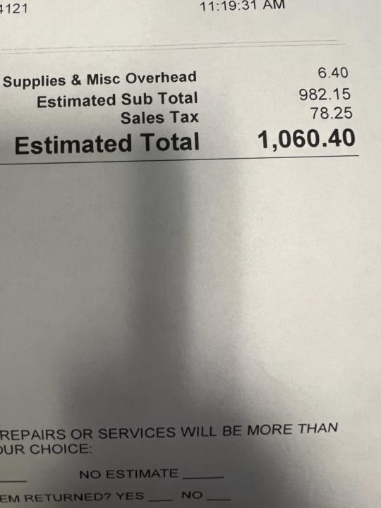 Work Sold 5/9