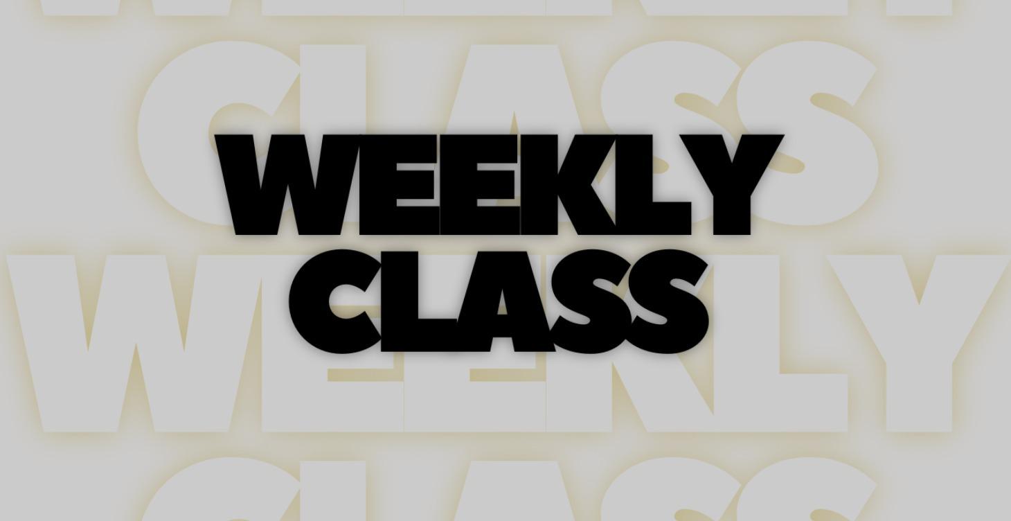 Weekly Live Classes