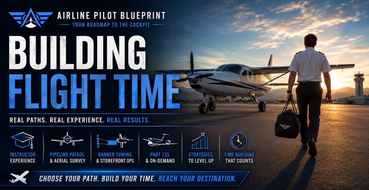 ✈️ Building Flight Time: Real Paths to the Airline