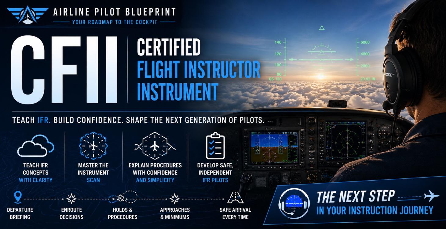 ☁️👨‍🏫 Certified Flight Instructor – Instrument