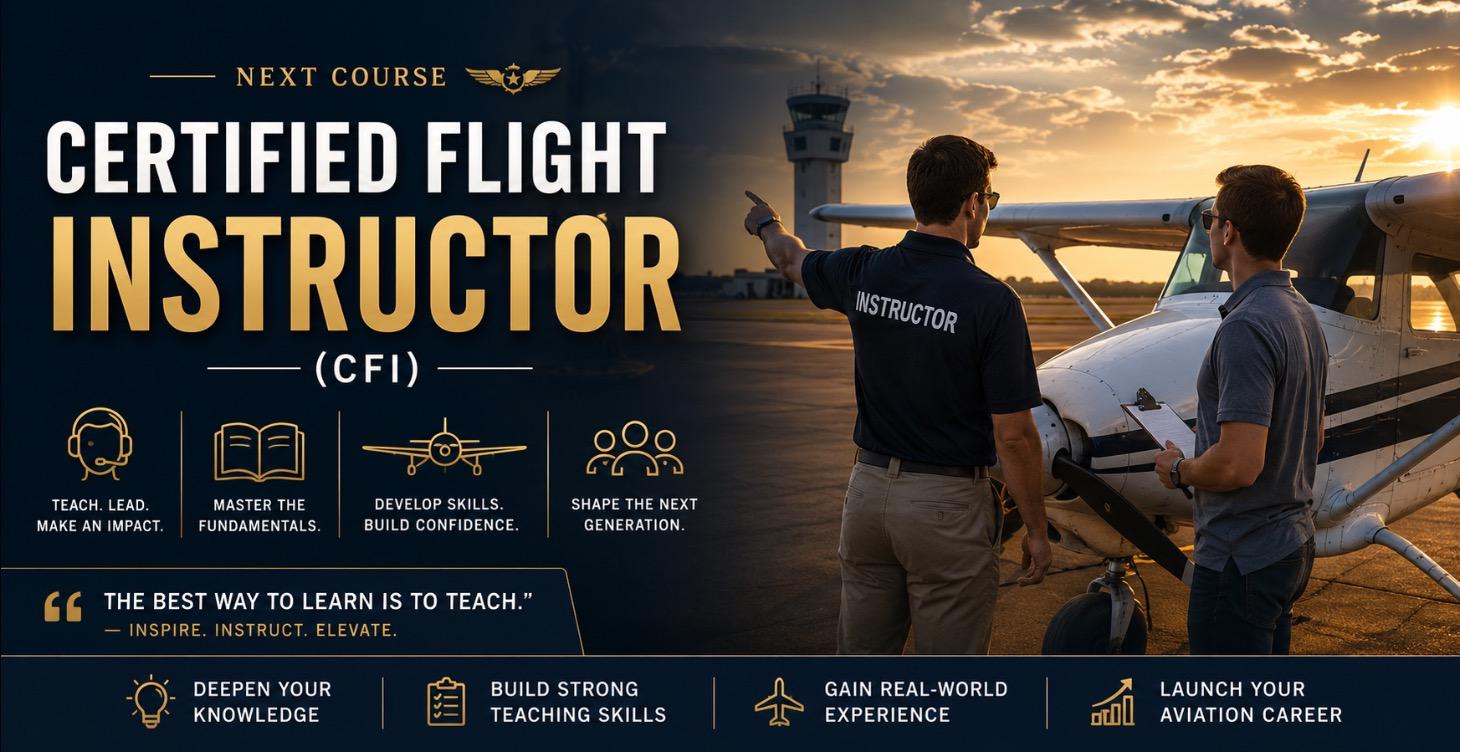 👨‍🏫 Certified Flight Instructor (CFI)