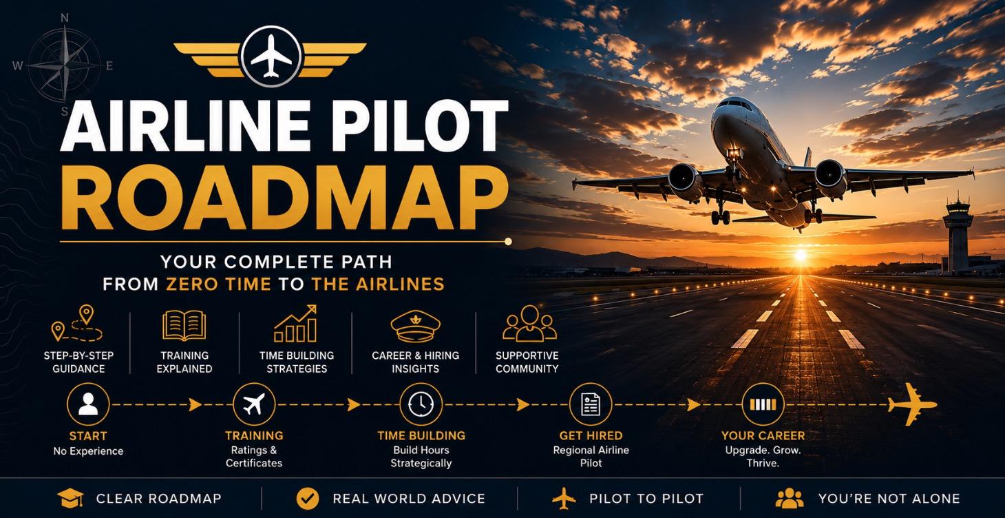 🗺️ Airline Pilot Roadmap