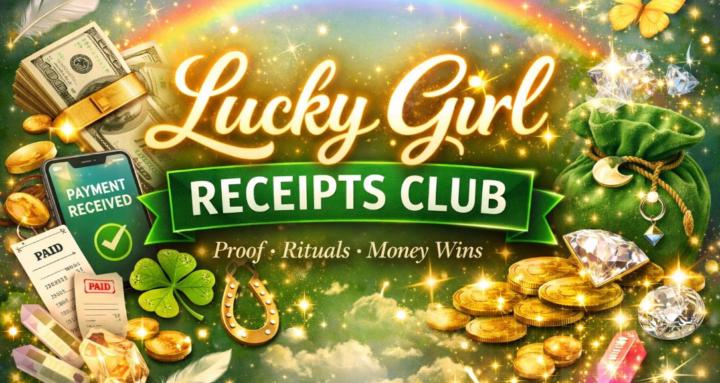 Lucky Girl Receipts Club 🍀✨