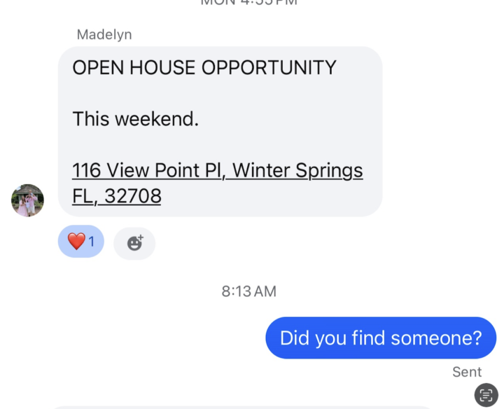 Open House Opportunity from Kat West