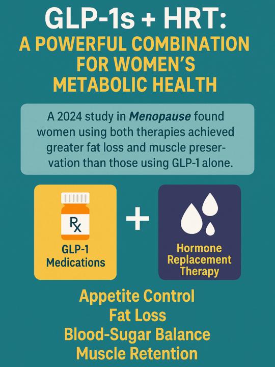 A needed combo for fat and weight loss for many women