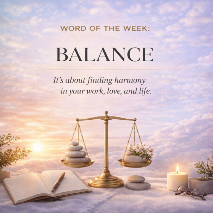 Word of the Week: BALANCE