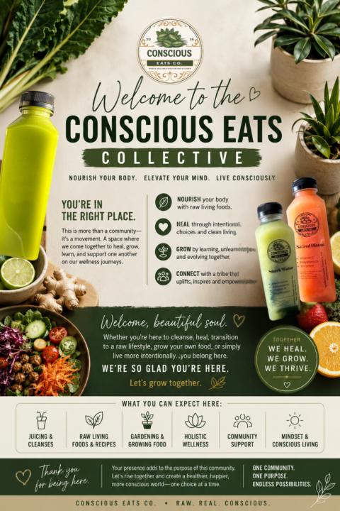 Welcome to the Conscious Eats Collective 🌿