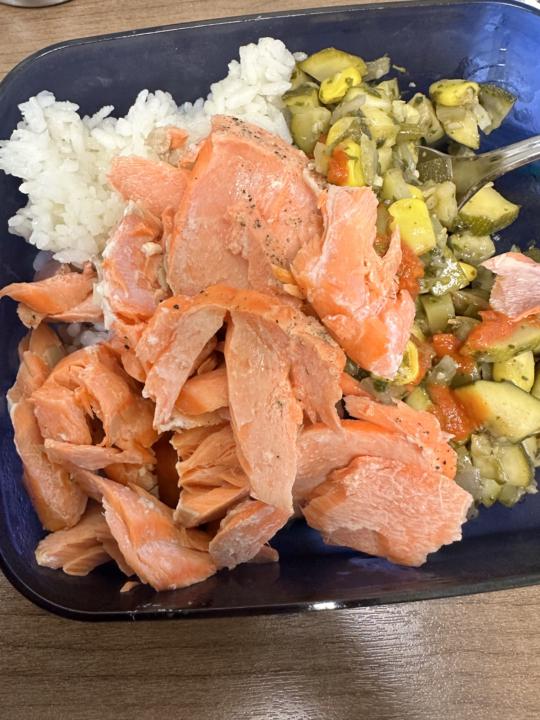 Simple Salmon Meal